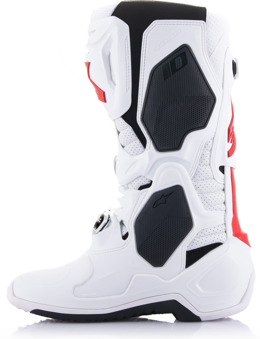 Alpinestars Tech 10 Supervented Motorcross laarzen wit/rood 12 (47) Figuur 6