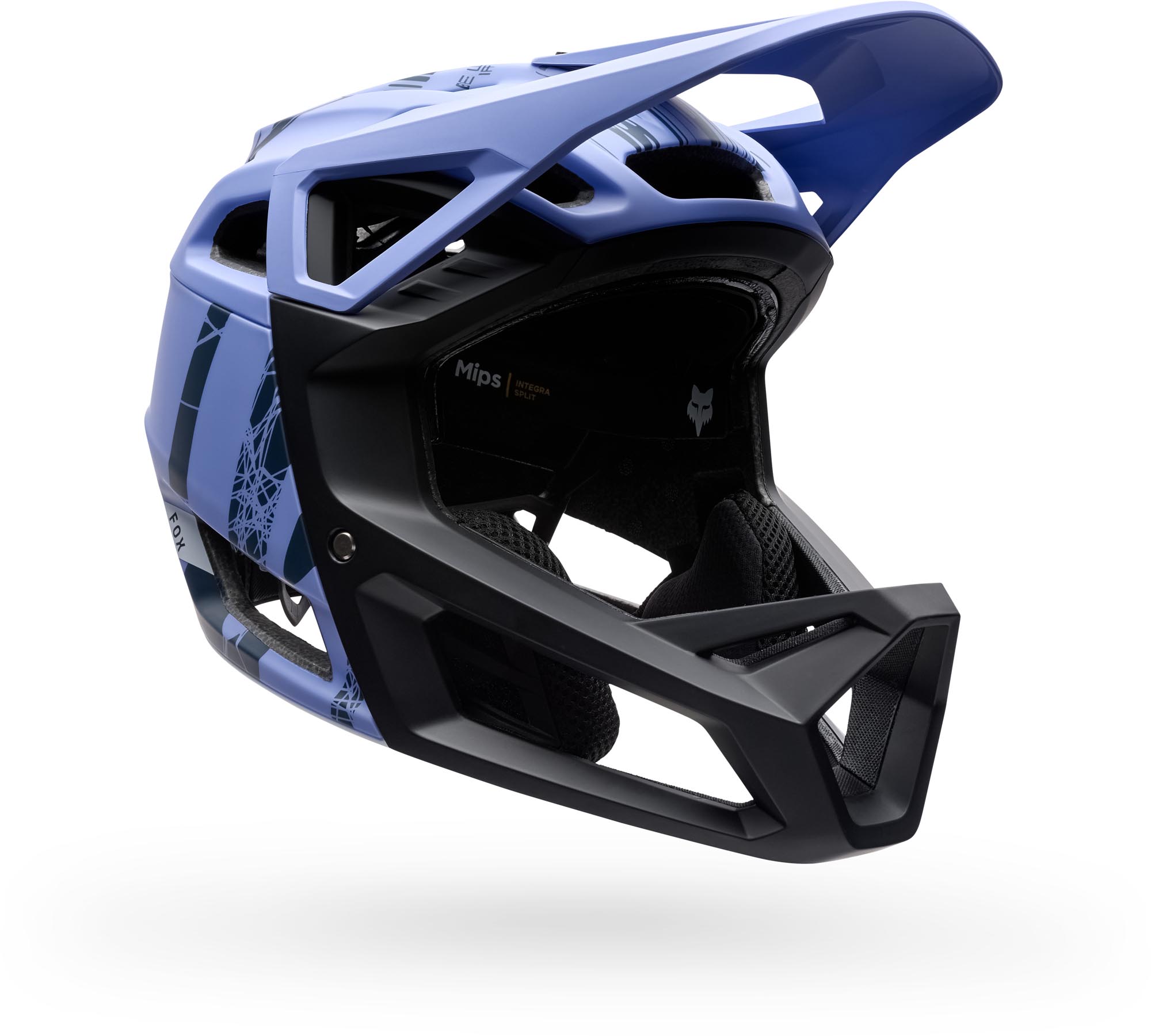 FOX Proframe RS Diffuse Mips Downhill Helmet purple/blue L (59-63) Figure 1