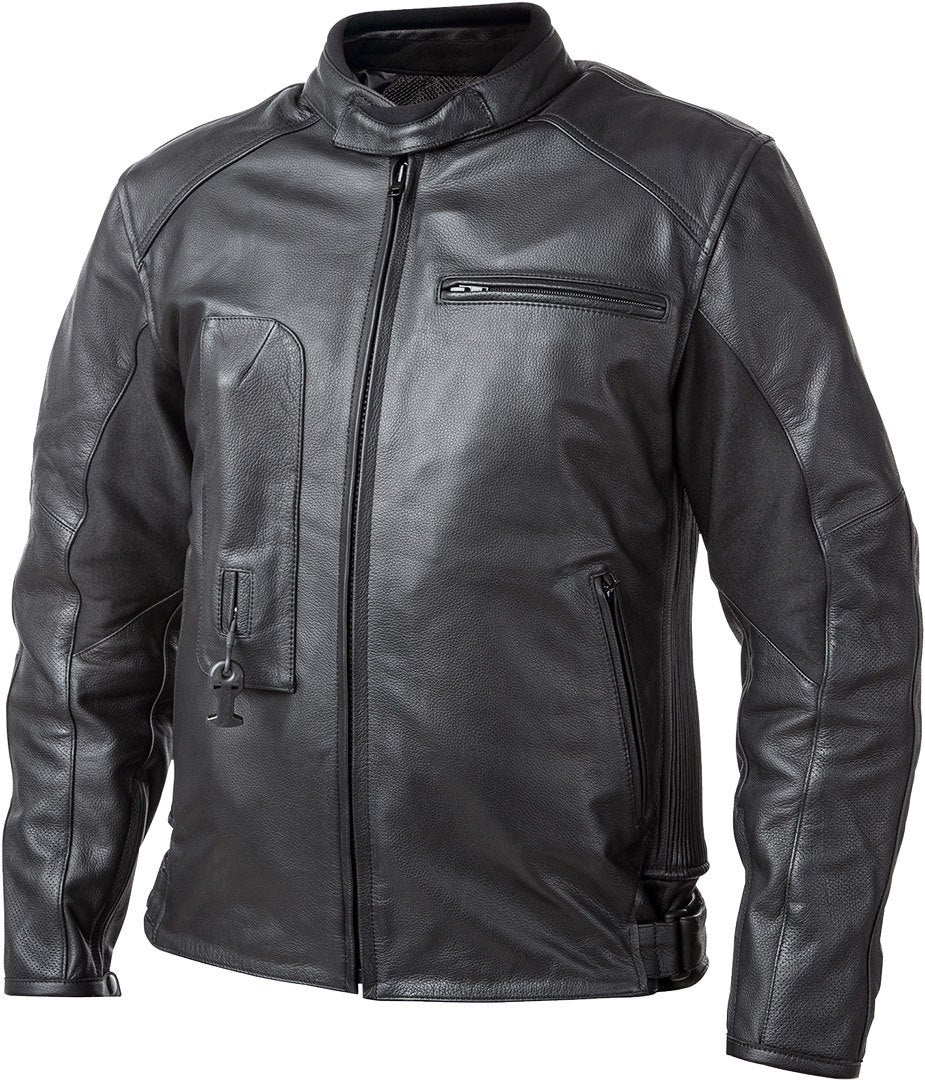 Helite Roadster Airbag Motorcycle Leather Jacket black 3XL Figure 1