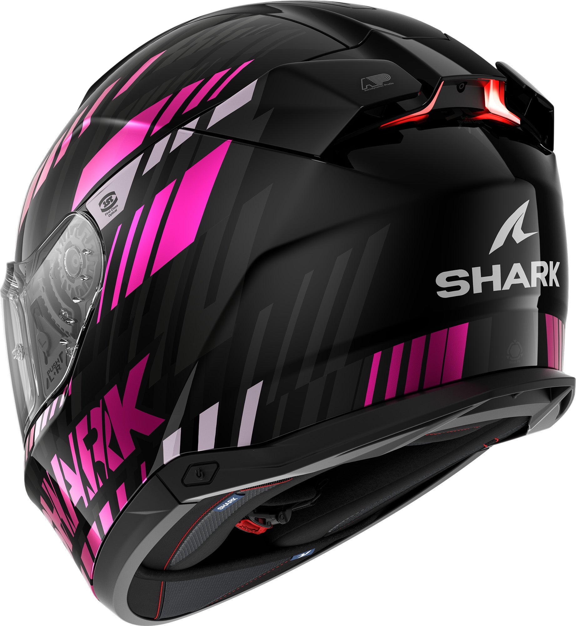 Shark Skwal i3 Vibetrack Helmet black/purple/silver S (55/56) Figure 2