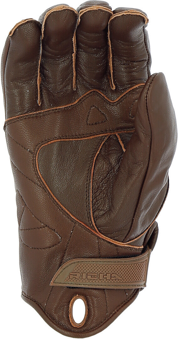 Richa Cruiser Motorcycle Gloves dark brown S Figure 3