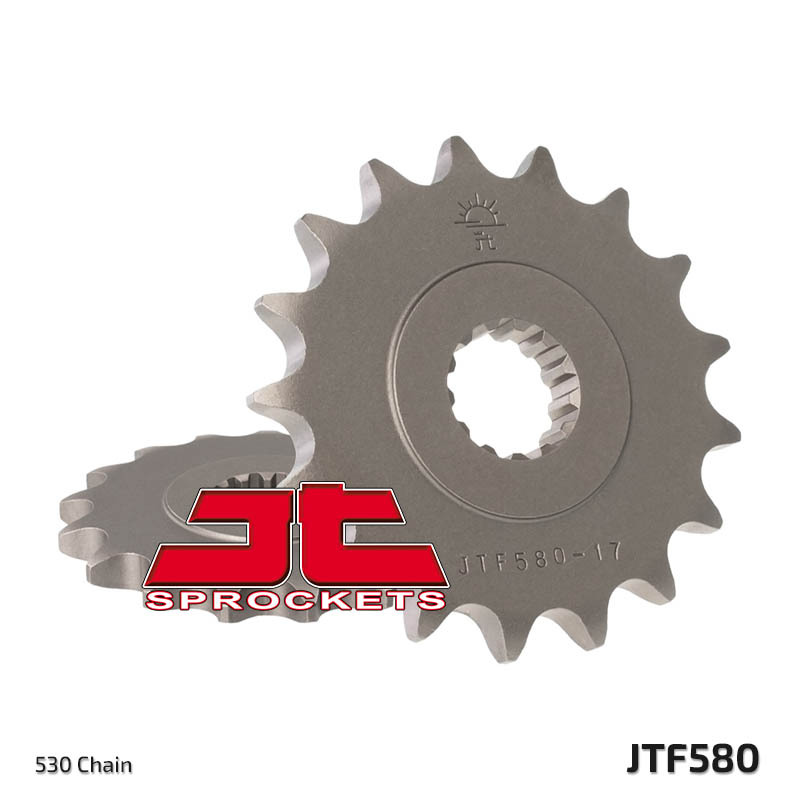 JT-DRIVHJUL Standard stål kedjehjul 580 - 530 Figur 1