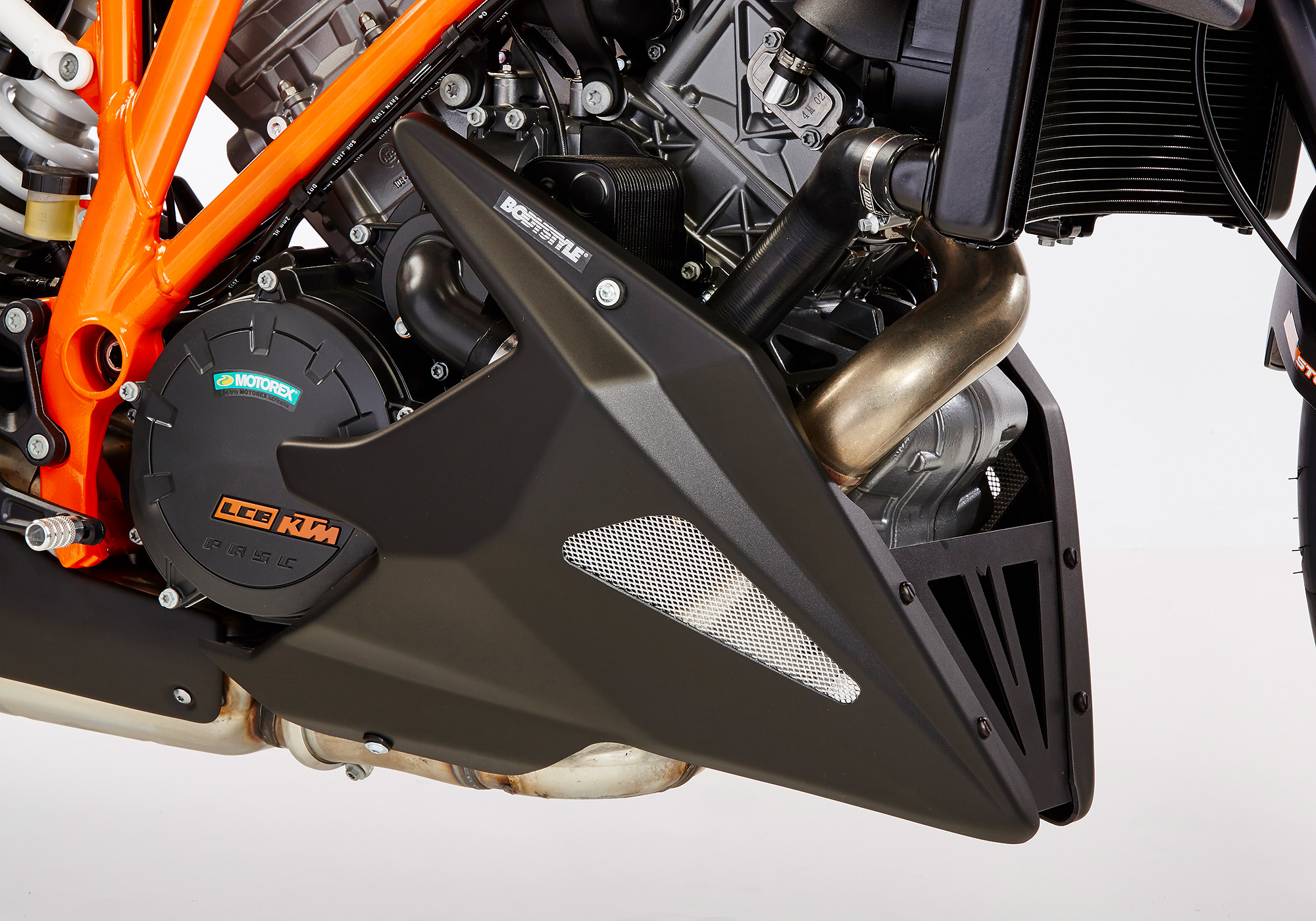 BODYSTYLE Bugspoiler ABS Kunststoff schwarz-matt Abbildung 1