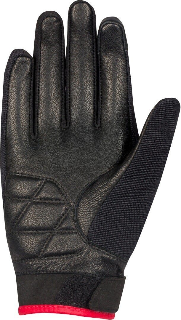 Segura Palmer Dame motorcykel handsker sort/rød M Figur 3