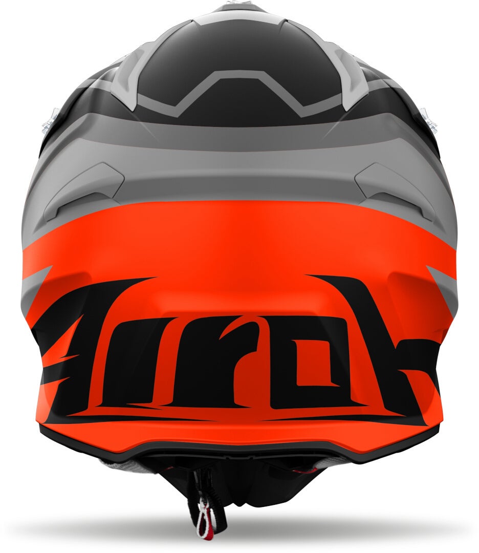 Airoh Aviator Ace 2 Ground Motocross Helm grau/orange M (57/58) Abbildung 3