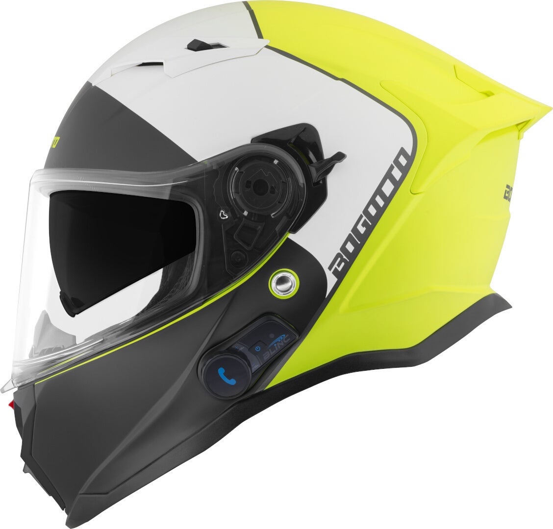 Side view of Bogotto H153 BT SPN Bluetooth Helmet