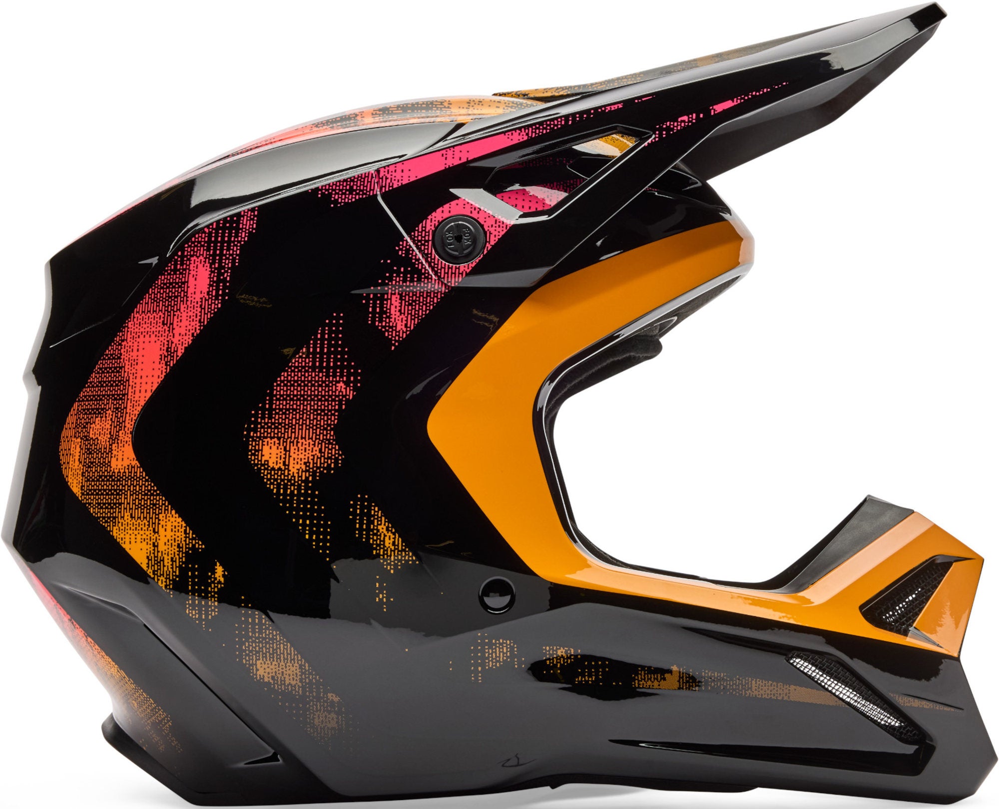 FOX V1 Kairos Casco da motocross nero/arancione L (59/60) Figura 2