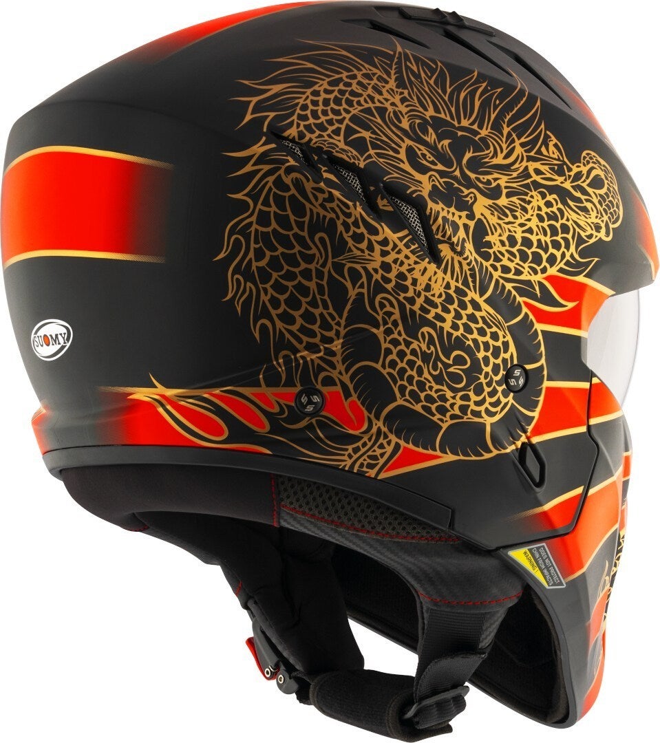 Suomy Armor Dragon Jethelm rot matt S (55/56) Abbildung 2