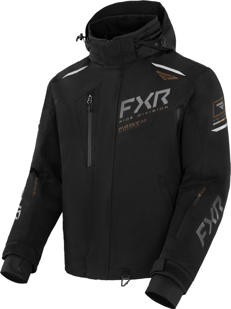 FXR Renegade FX 2-in-1 2023 Jachetă de snowmobil Negru/Bronz S Figura 1
