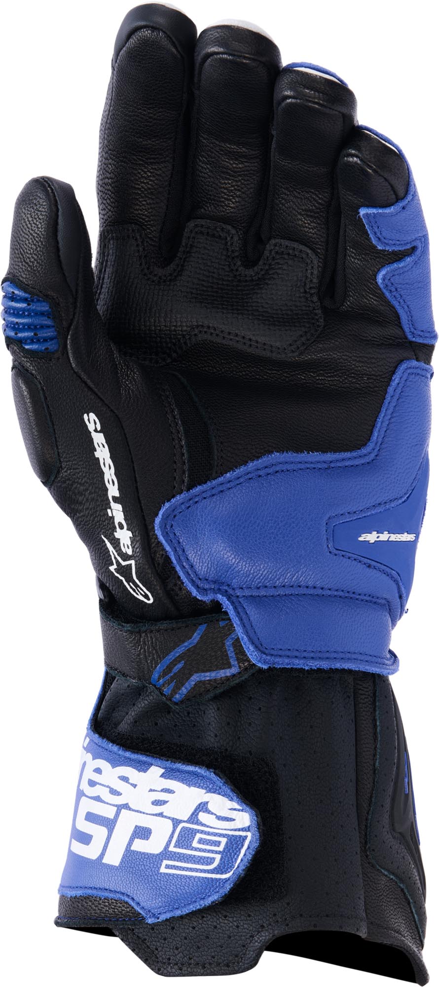 Alpinestars SP-9 Motorcykelhandskar Blå/vit 2XL Figur 2