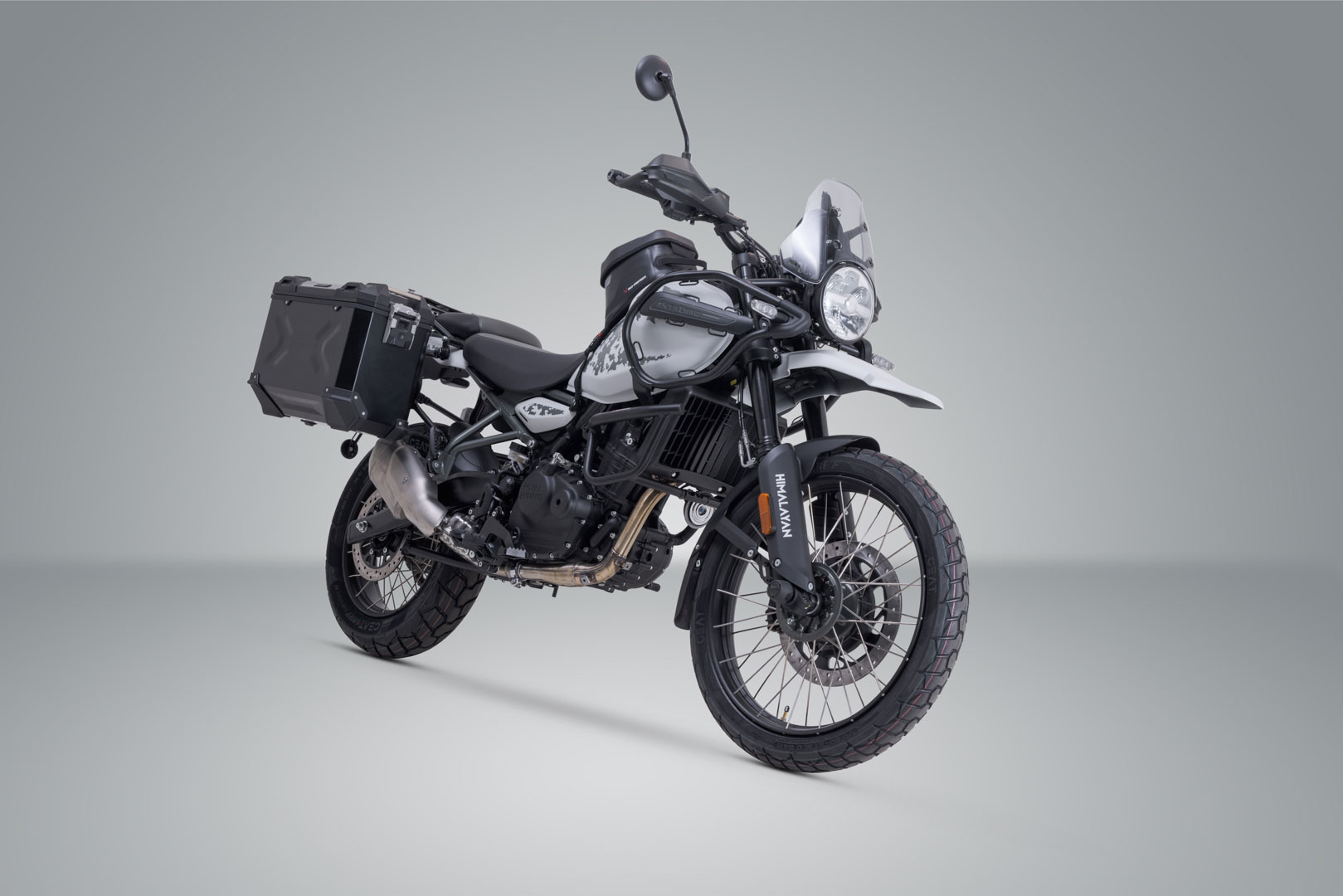 Sistem de carcasă din aluminiu SW-Motech TRAX ADV - Negru. 37/37L. Royal Enfield Himalayan 450 (23-). Figura 2