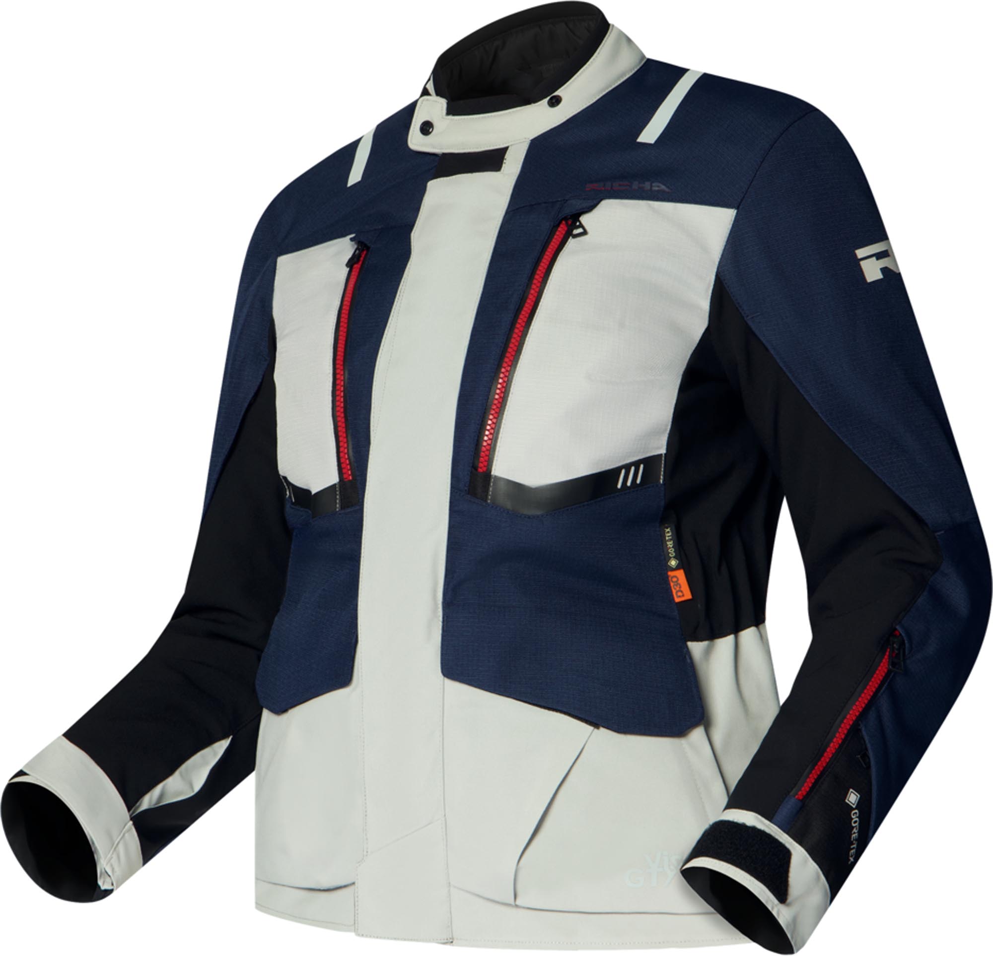Richa Vision GTX Női motoros textildzseki kék M 1. ábra