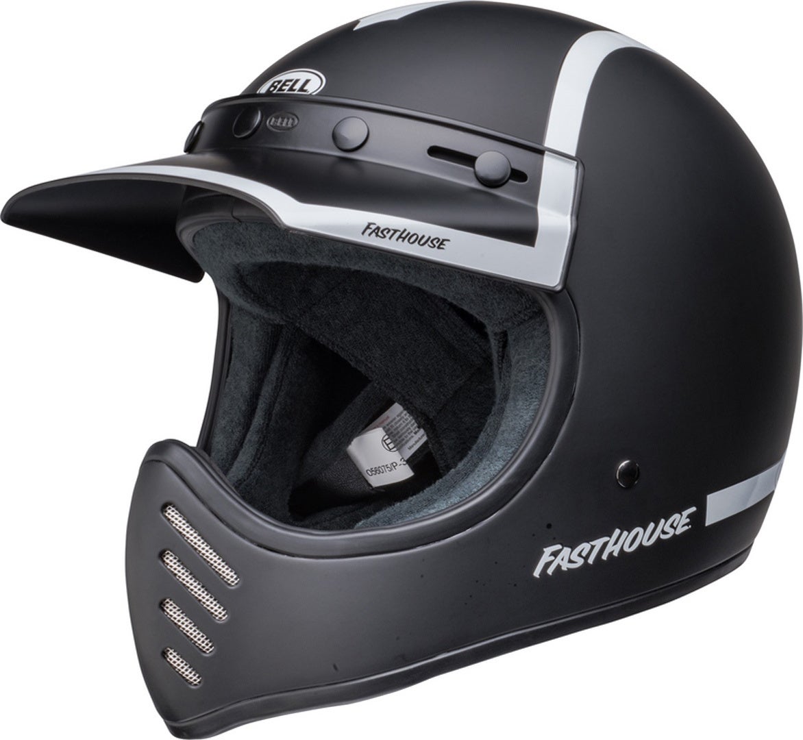 Bell Moto-3 Fasthouse The Old Road Casco de motocross