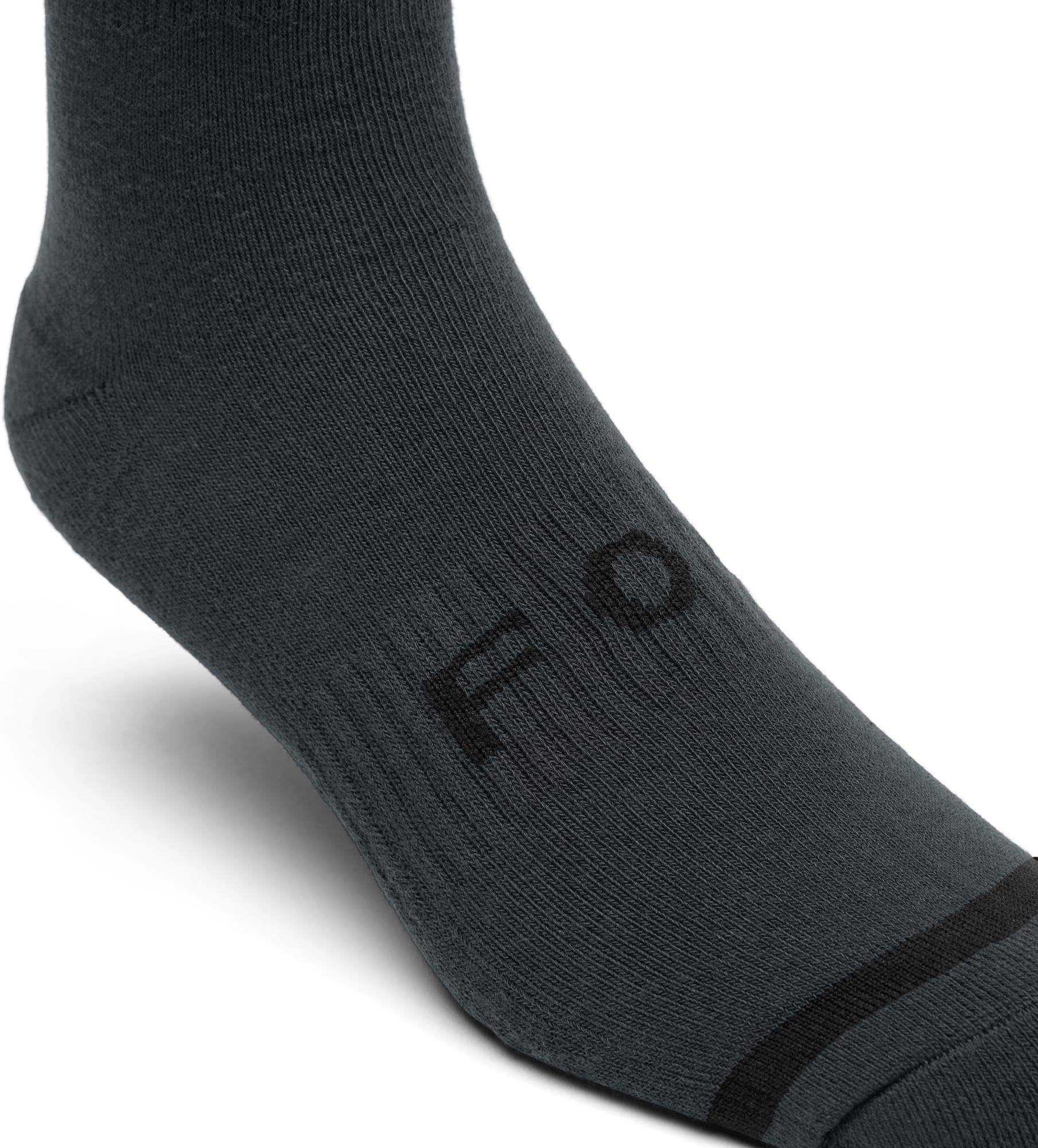 FOX 8" Defend Bicycle Socks dark grey S/M Figure 3