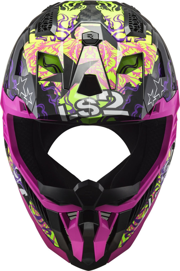 LS2 MX703 X-Force Fireskull Carbon Motorcross helm M (57/58) Figuur 6