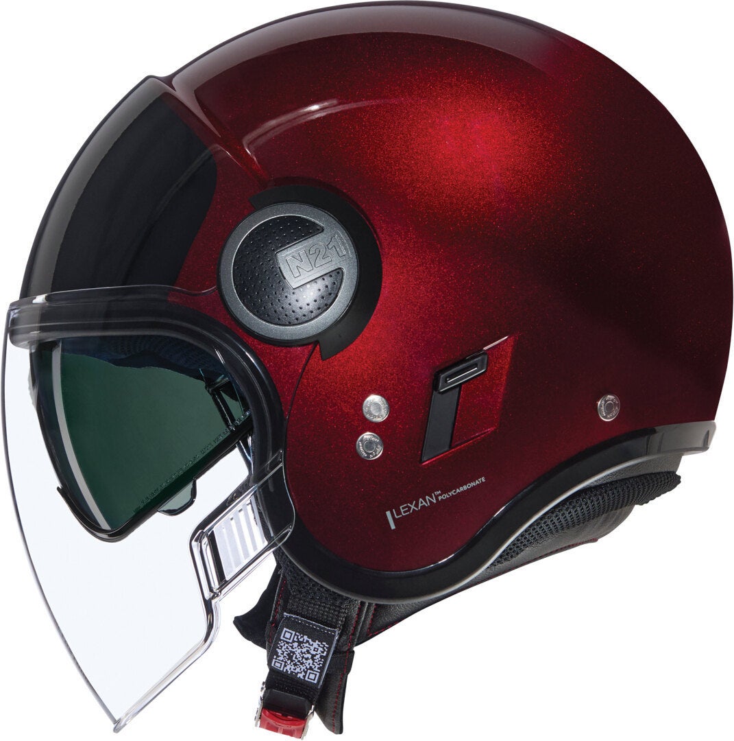 Nolan N21 Visor 06 Verniciatura Speciale Casco Jet rosso/nero XS (55) Figura 2
