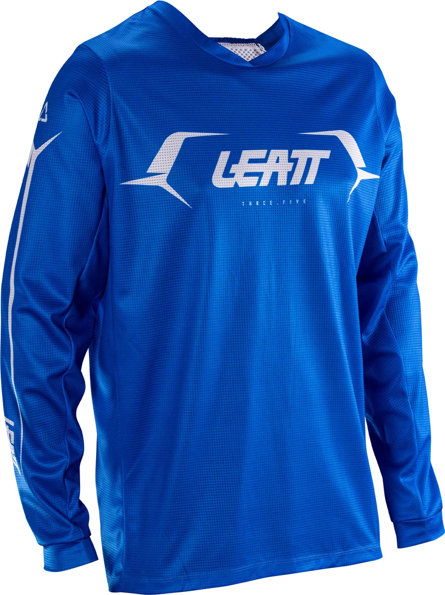 Leatt Moto 3.5 Motocross Jersey blue/white XL Figure 1
