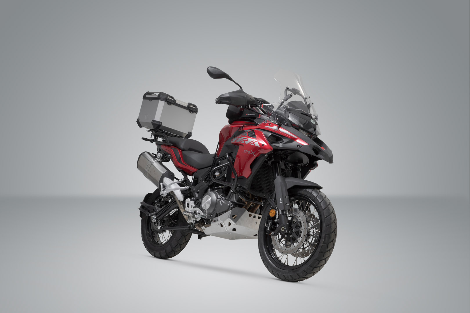 Sistem top case SW-Motech TRAX ADV - Argintiu. Benelli TRK 502 X (18-). Figura 2