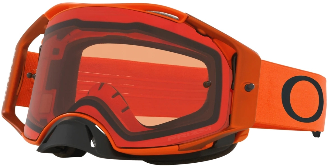 Oakley Airbrake Prizm Ochelari de motocross Portocaliu/Negru Figura 1