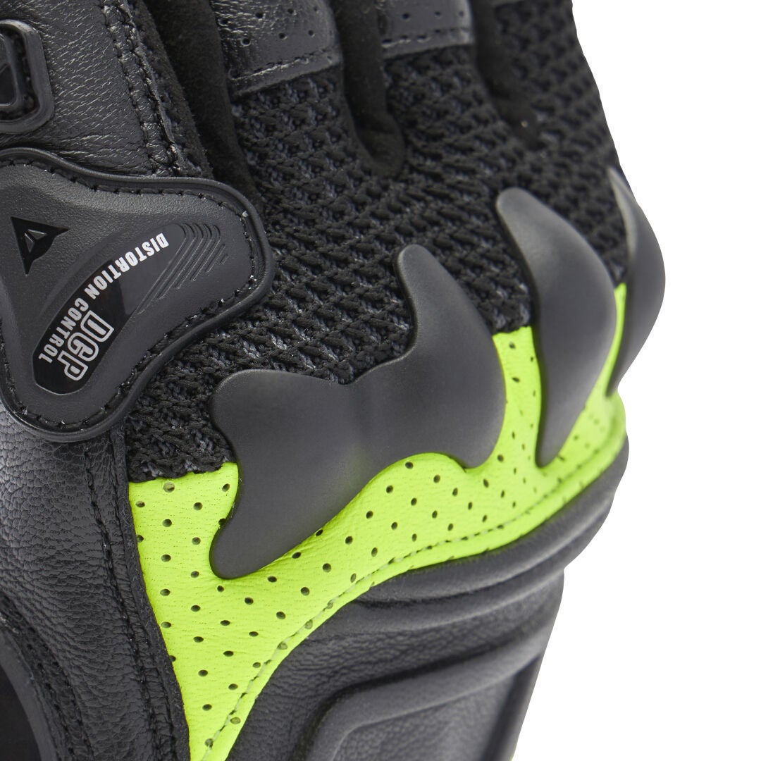 Dainese X-Ride 2 Ergo-Tek Motorcykel handsker sort/gul M Figur 2