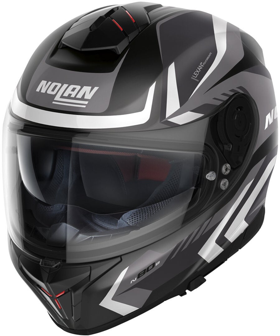 Nolan N80-8 Rumble N-Com Casco nero opaco S (56) Figura 1