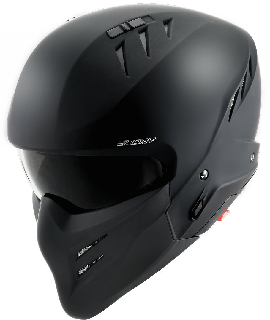 Suomy Armor Plain Trysková přilba Black Matt M (57/58) Obrázek 1
