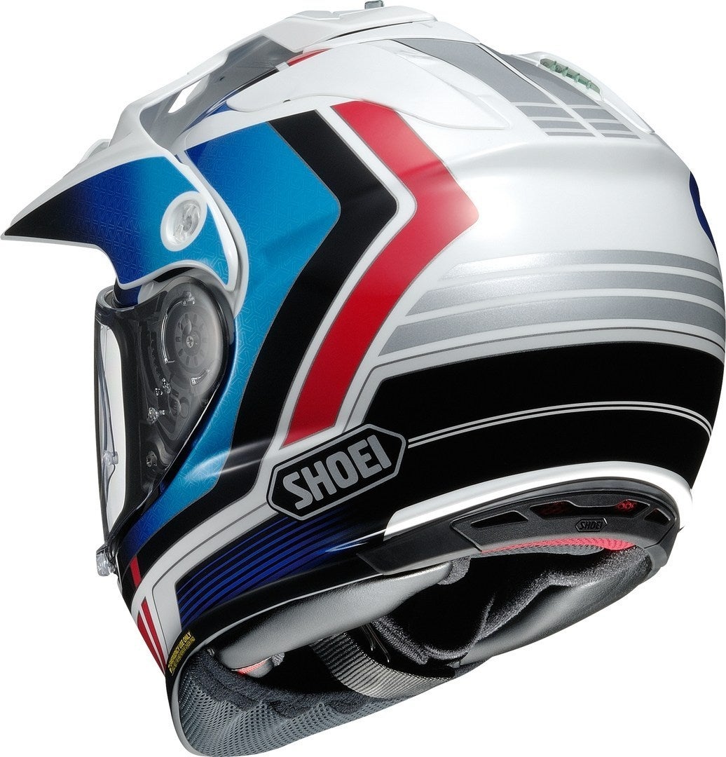 Shoei Hornet ADV Souvereign Motocross Helmet white/blue/red S (55/56) Figure 3