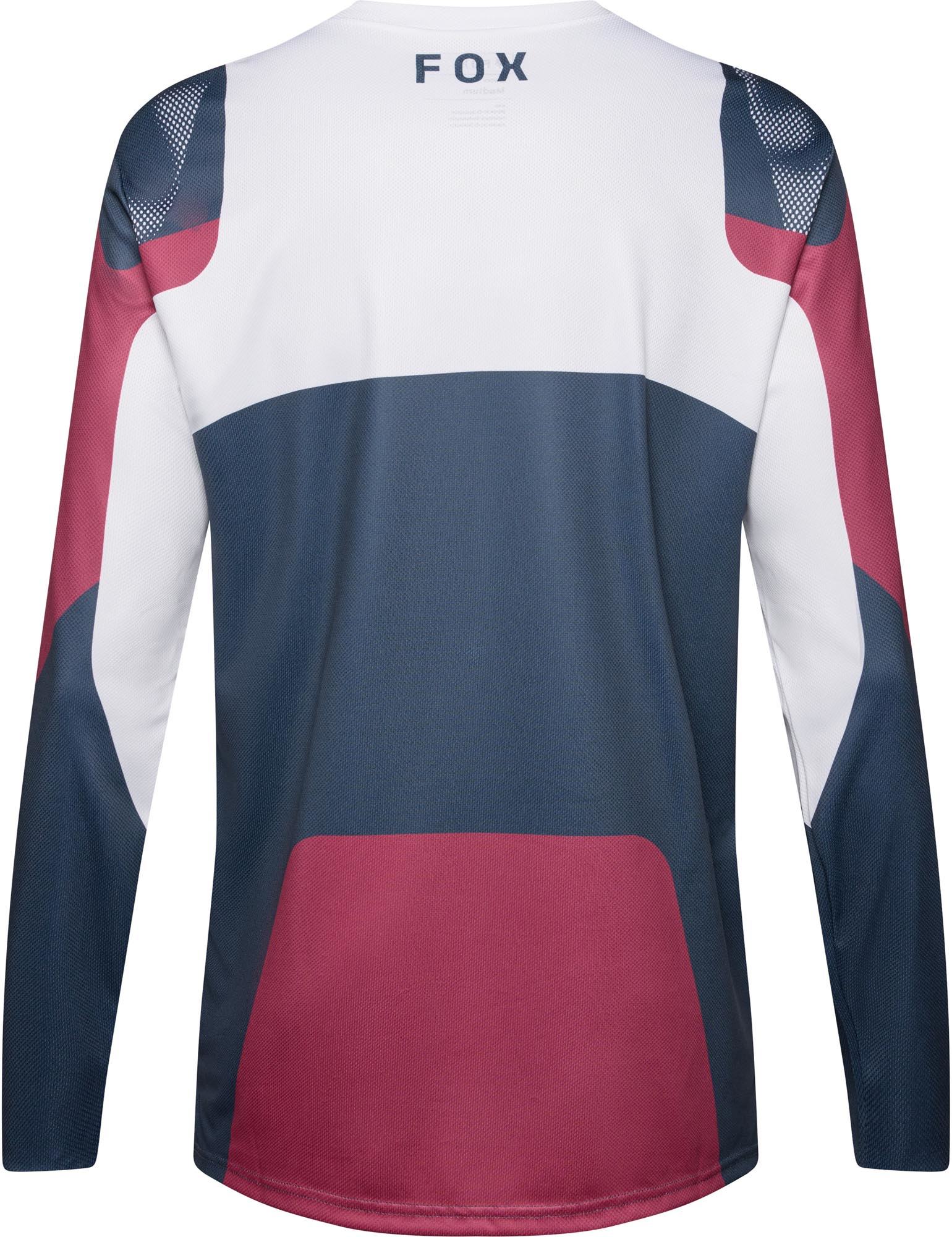 FOX Ranger LS Tactile Fietstrui wit/blauw/rood L Figuur 2