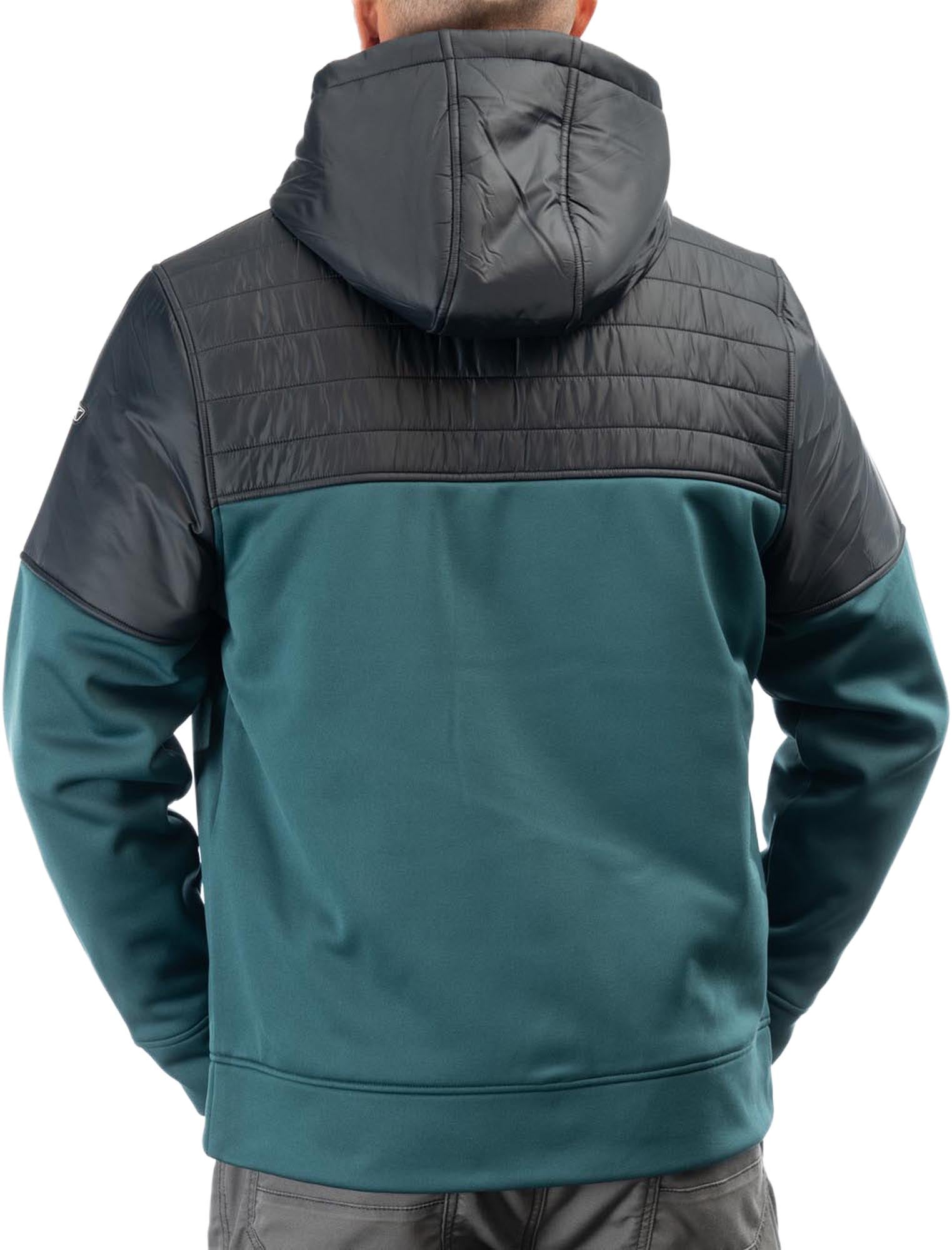 Klim Tamarack Zip mikina Černá/tyrkysová XL Obrázek 3
