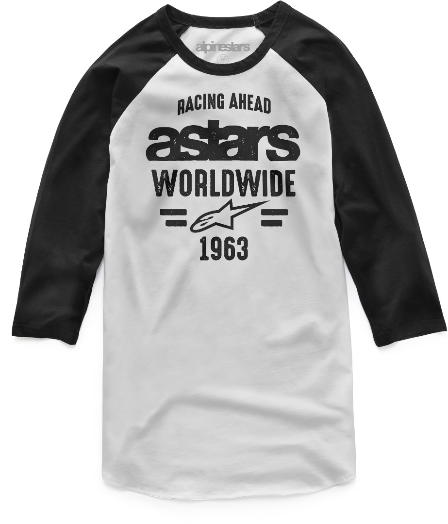 Alpinestars Entice Longsleeve weiß/schwarz L Abbildung 1
