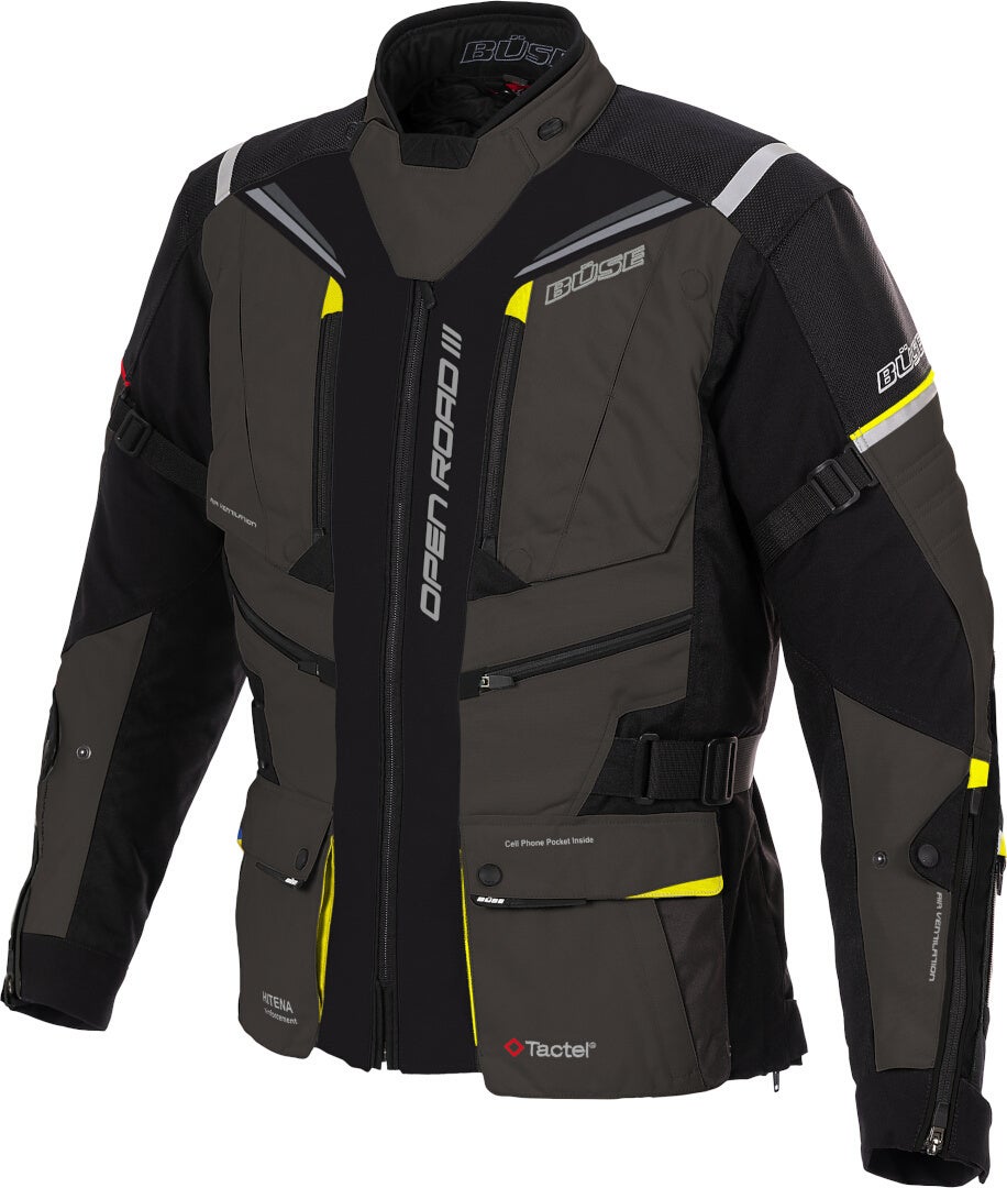 Büse Open Road III Waterproof Motorcycle Textile Jacket-image-876611872