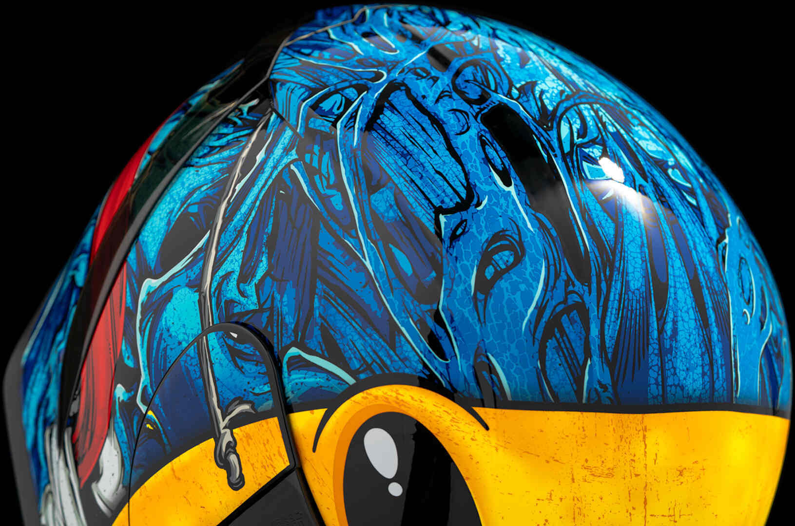 Icon Airform Brozak MIPS Helmet blue/yellow L (59/60) Figure 7