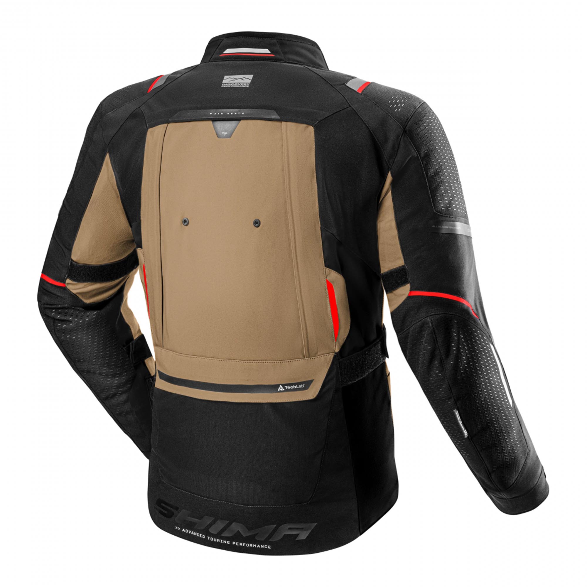 SHIMA Hero 3.0 Motoristična tekstilna jakna rjava S Slika 2