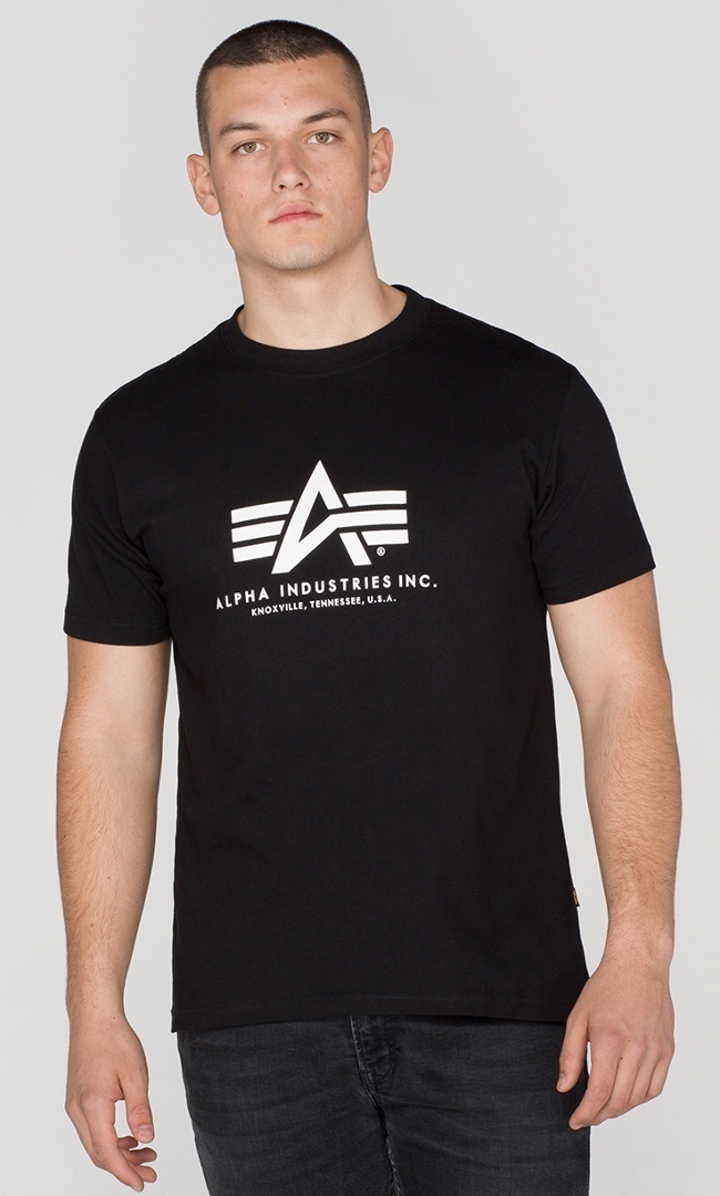 Alpha Industries Basic T-Shirt black M Figure 3