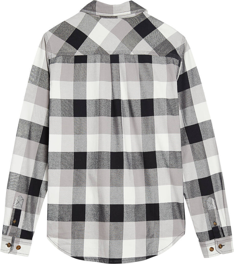 Carhartt Hamilton Camicia di flanella da donna bianco/nero/grigio XL Figura 2