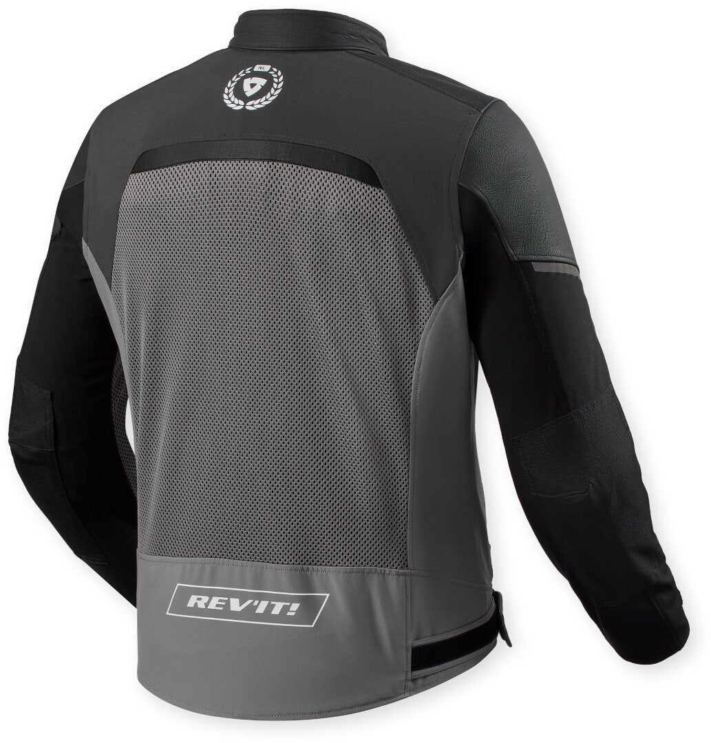 Revit Swiftblade Motorcycle Textile Jacket black/grey/red S Figure 2