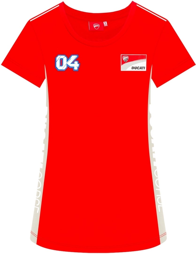 GP-Racing Ducati 04 Contrast Sides T-shirt das senhoras S Figura 1