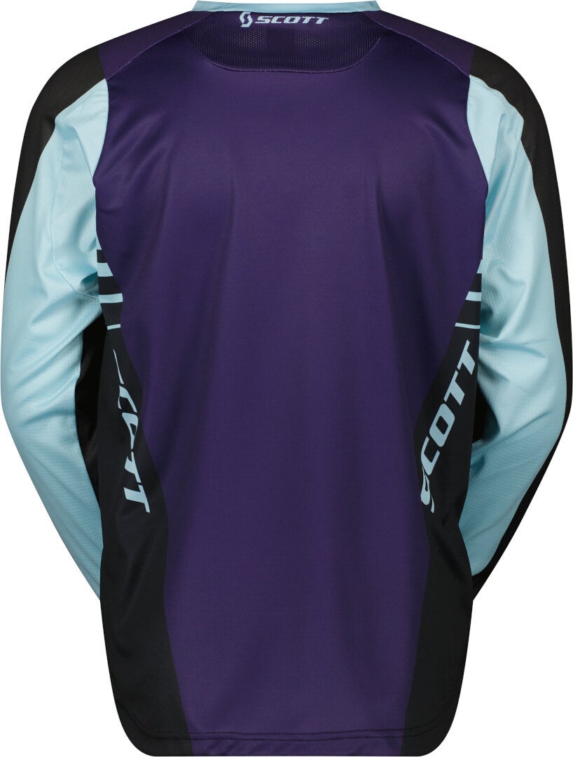 Scott Evo Swap Motokrosový dres Černá/světle modrá XXL Obrázek 2