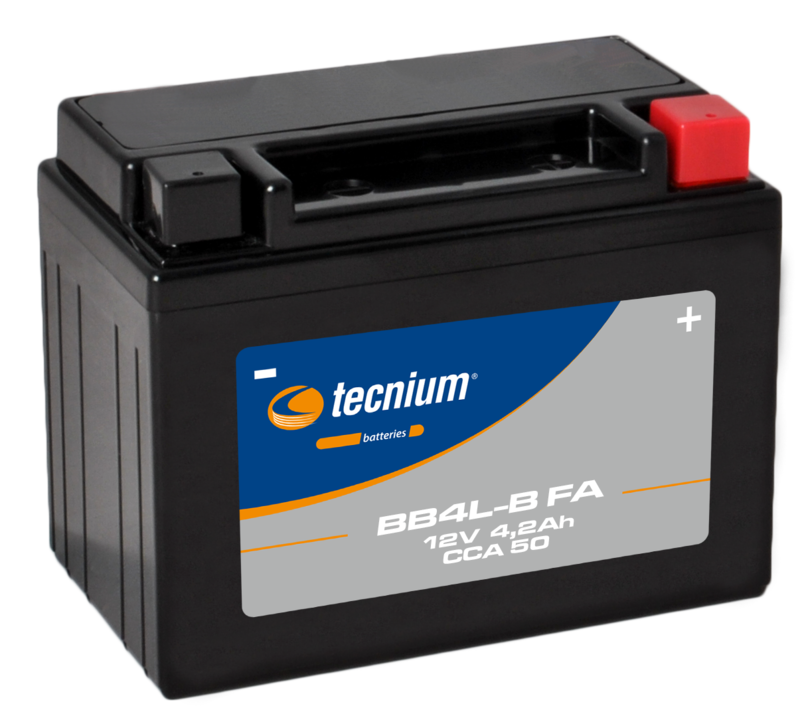 TECNIUM Fără întreținere a bateriei, activată din fabrică - BB4L-B Figura 2