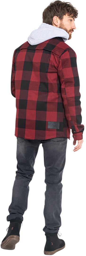 John Doe Motoshirt Camicia rosso 3XL Figura 19
