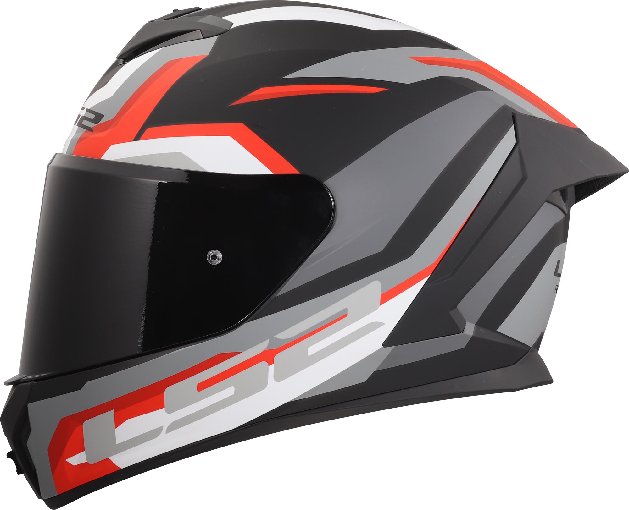 LS2 FF820 Rapid III Hyper Helm schwarz/rot XXL (63/64) Abbildung 3
