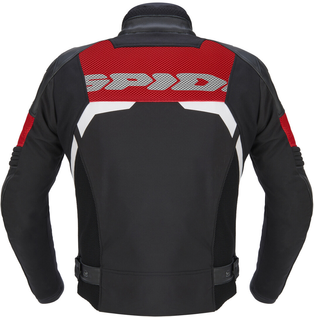 Spidi Rapid H2Out waterproof Motorcycle Leather Jacket red M Figure 2