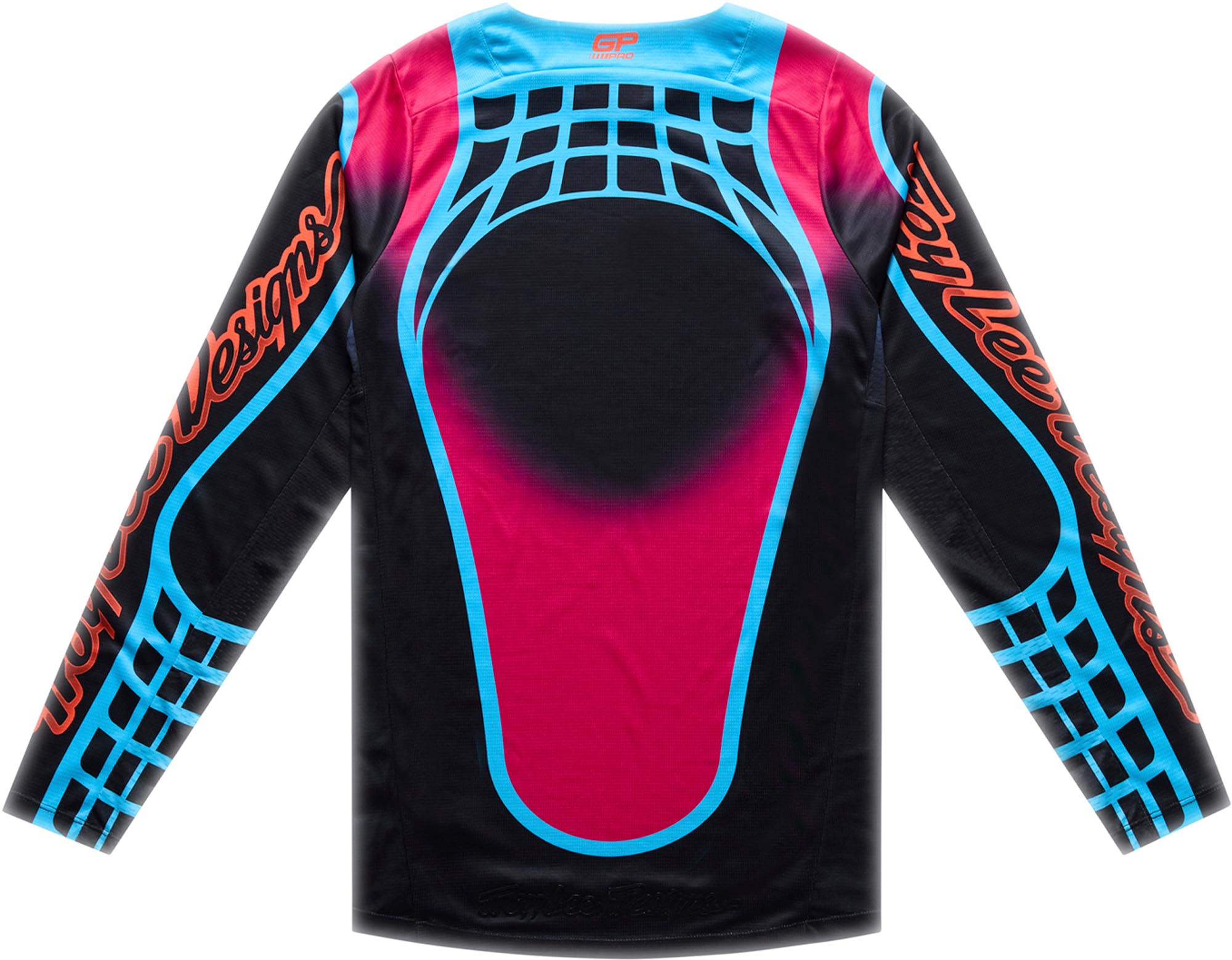 Troy Lee Designs GP Pro Framework Motocross-trøye Lilla/Akvamarin XXL Figur 2