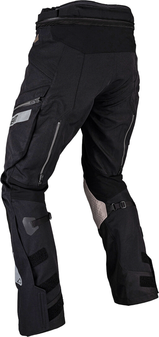Leatt ADV DriTour 7.5 pantaloni impermeabili pentru textile de motocicletă Gri închis Short XL Figura 3