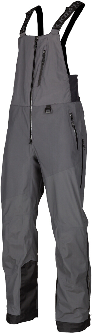Klim Storm 2022 Snescooter Bib Bukser grå/sort Long L Figur 1