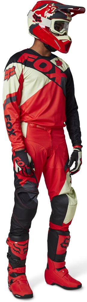 FOX 180 Xpozr Motocross trøje rød/sort M Figur 7