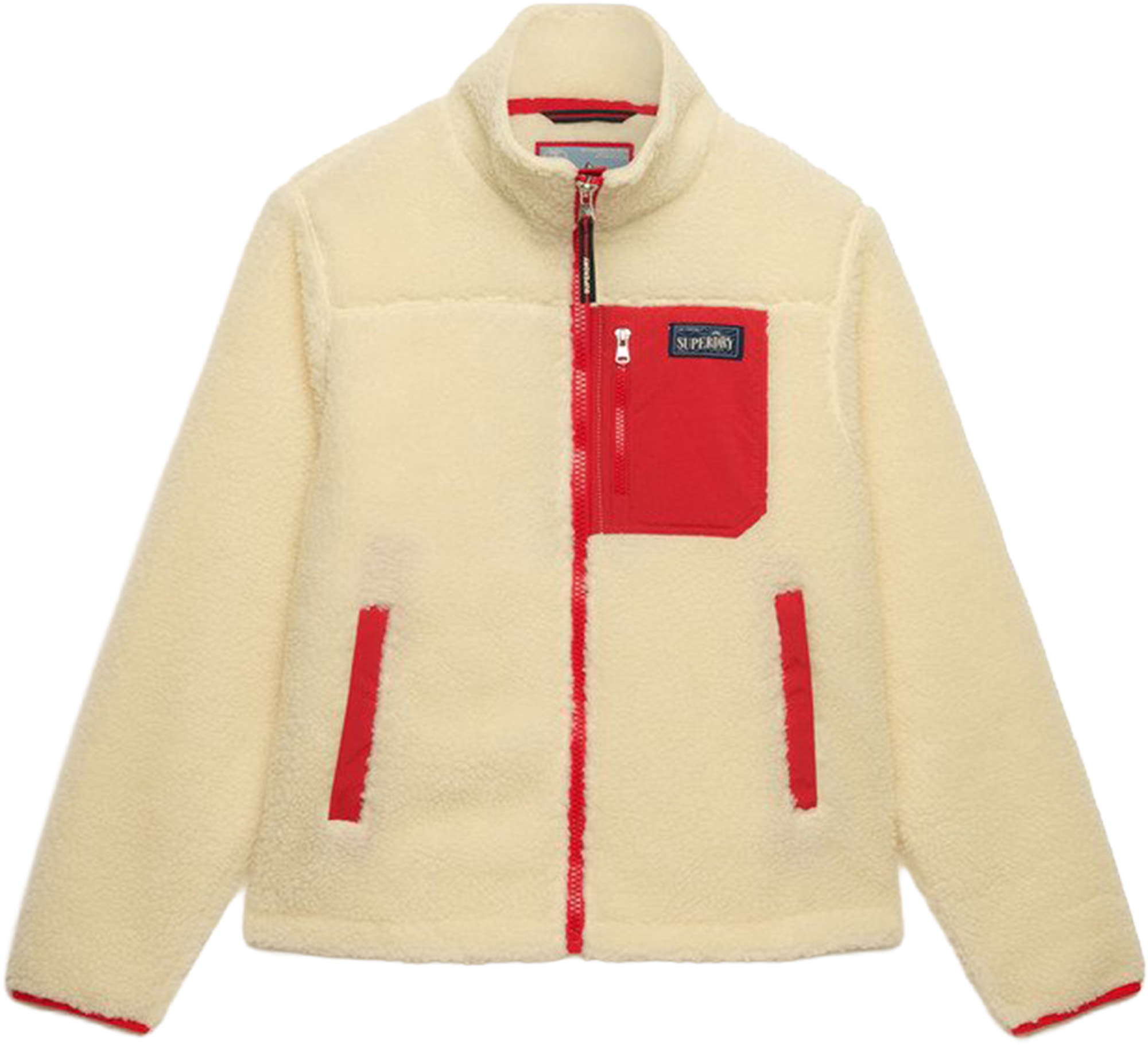 Superdry & Co Heritage Fleecejakke Fløde 16 Figur 1