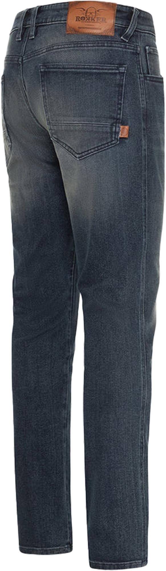 Rokker RT Tapered Slim Motorcycle Jeans blue 40 L32 Figure 3