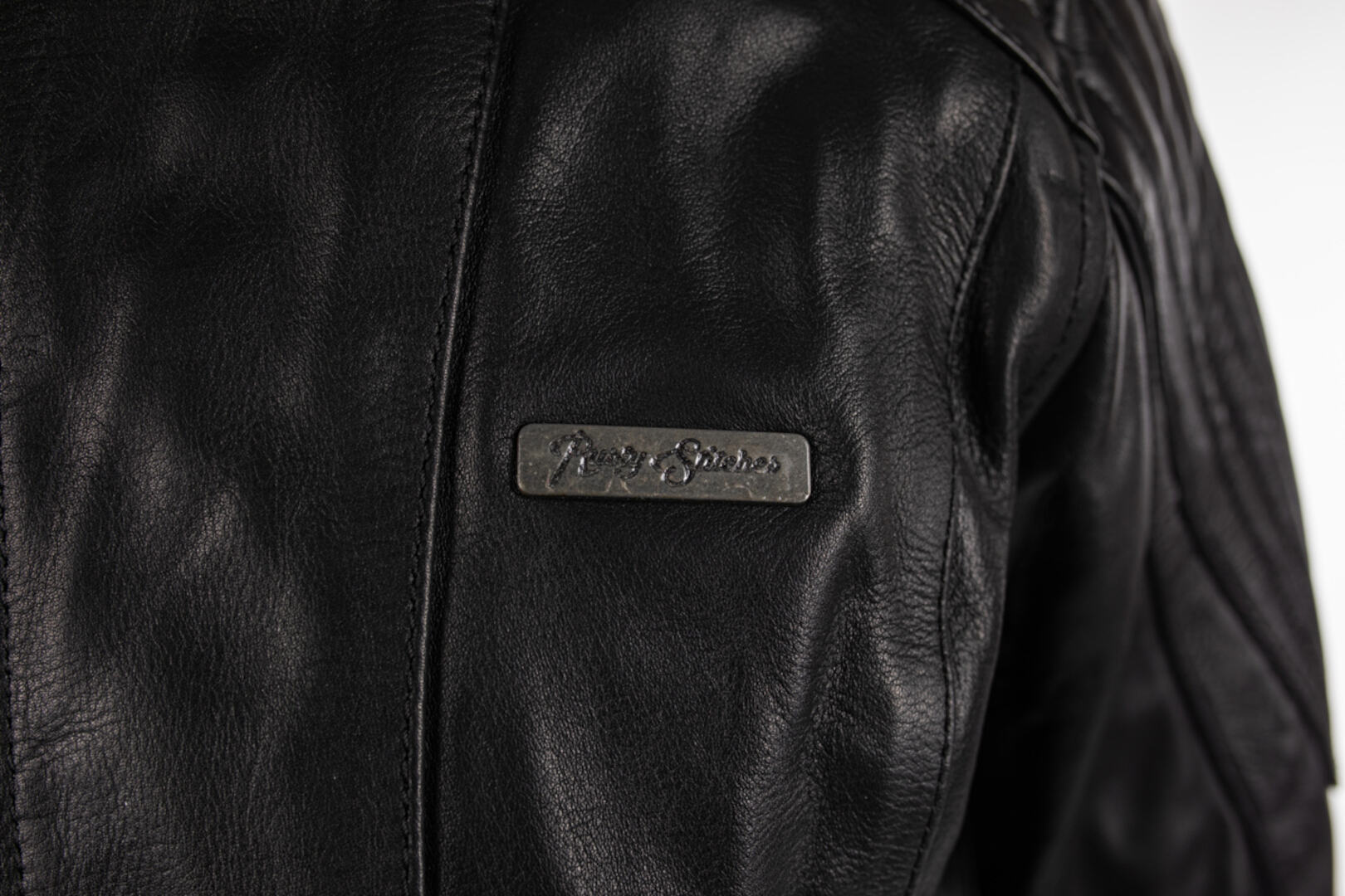Rusty Stitches Iris Ladies Motorcycle Leather Jacket black 42 Figure 11