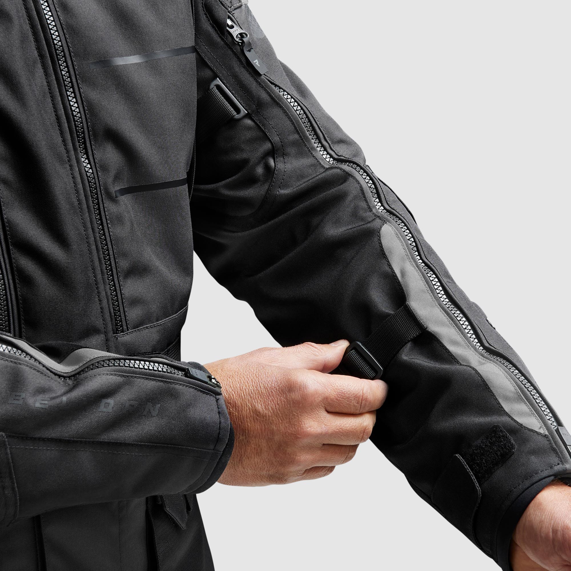 Rebelhorn Cubby 5 waterproof Motorcycle Textile Jacket black 7XL Figure 6
